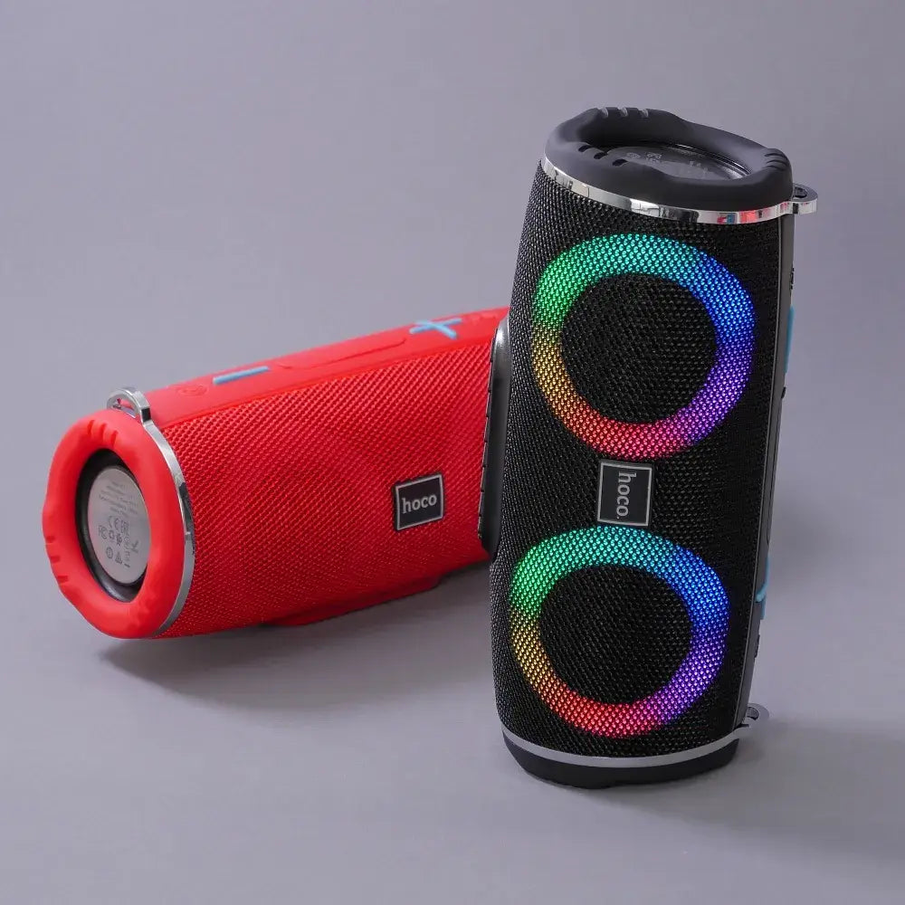 Hoco HC12 Bluetooth Speaker 2×5W LED Schwarz - MIZO.at