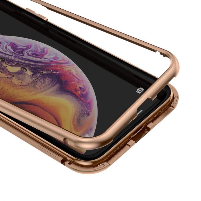 Baseus iPhone XS Max Case | Magnetite Hardware, Gold - MIZO.at