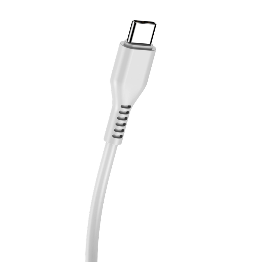 60W USB-C to USB-C PD Charging Cable - Jellico KDS-30 (White) - MIZO.at