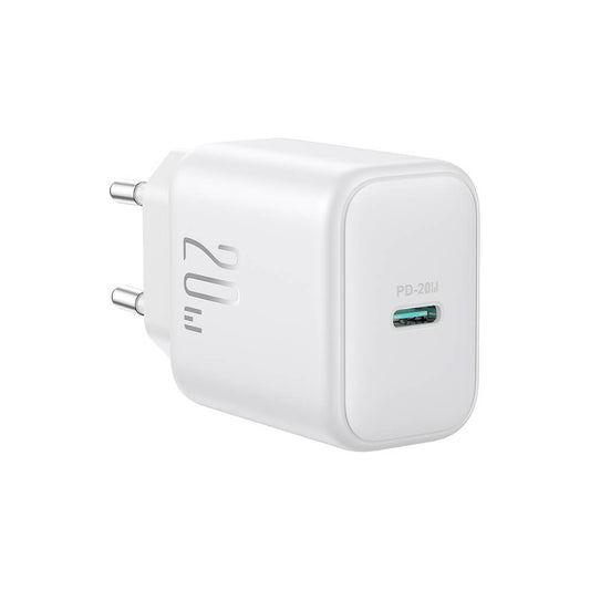 Joyroom JR-TCF20 20W USB-C PD Schnellladegerät Weiß - MIZO.at