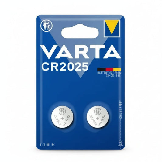 VARTA CR2025 Lithium Knopfzelle 3V 2er Pack - MIZO.at