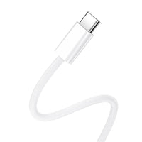 BWOO USB-C Cable BO-X284 | 60W Fast Charge Cable 1m White - MIZO.at