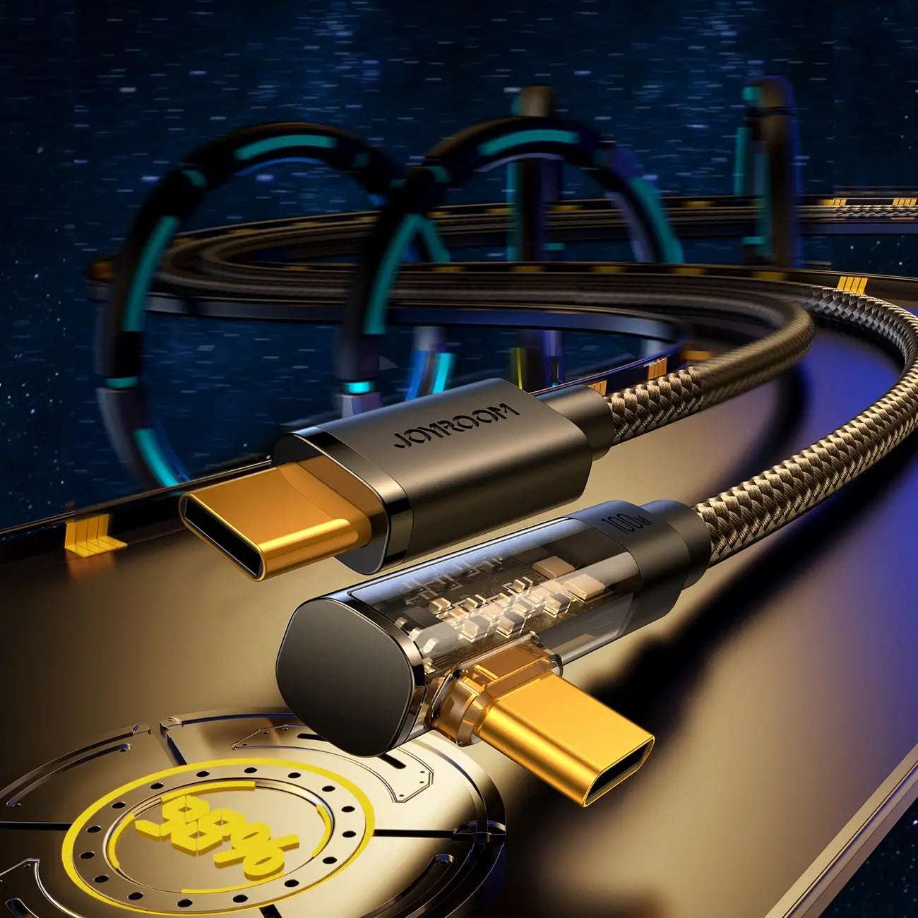 Joyroom S-CC100A6 Gaming USB-C Cable 100W 1.2m – Black