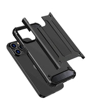 iPhone 15 Hybrid Armor Series | Black, Shockproof Protection - MIZO.at