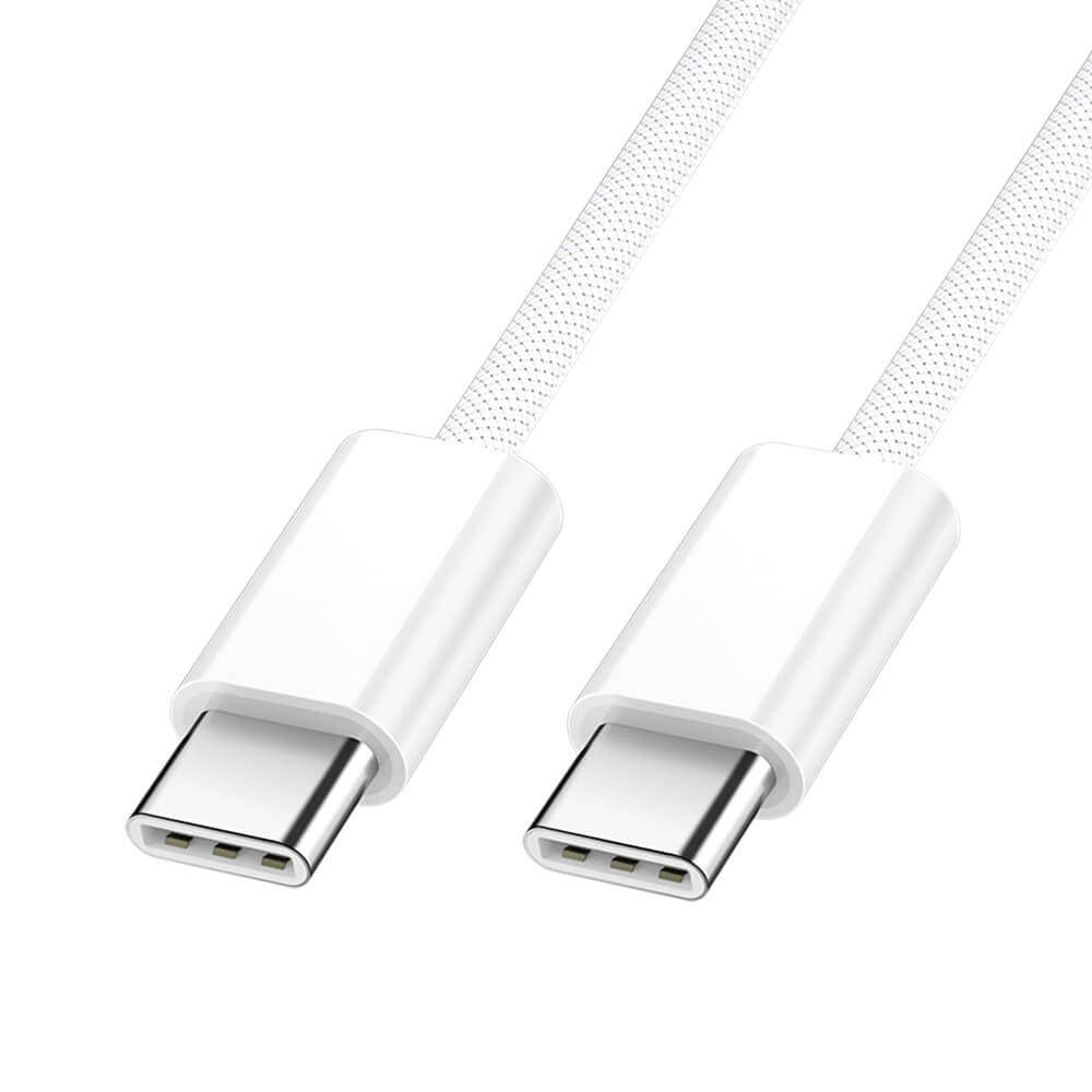 BWOO USB-C Cable BO-X284 | 60W Fast Charge Cable 1m White - MIZO.at
