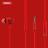 Remax Vibration Gaming Headphones | In-Ear, Wired, Red - MIZO.at