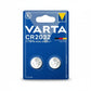 VARTA CR2032 Lithium Knopfzelle 3V 230mAh 2er Pack - MIZO.at