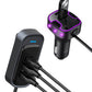 Somostel Multi-Port Netzteil 5 Anschlüsse 3.1A QC PD Schwarz - MIZO.at