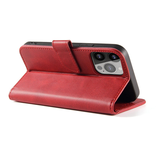 iPhone 15 Pro Magnet Flip Case Rot - MIZO.at