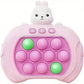 Pop It Arcade Game Bunny Rosa – Anti-Stress Fidget Spielzeug - MIZO.at