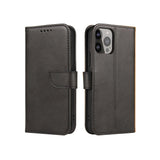 iPhone 15 Pro Max Magnet Flip Case Schwarz - MIZO.at