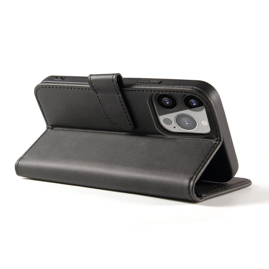 iPhone 15 Pro Max Magnet Flip Case Schwarz - MIZO.at