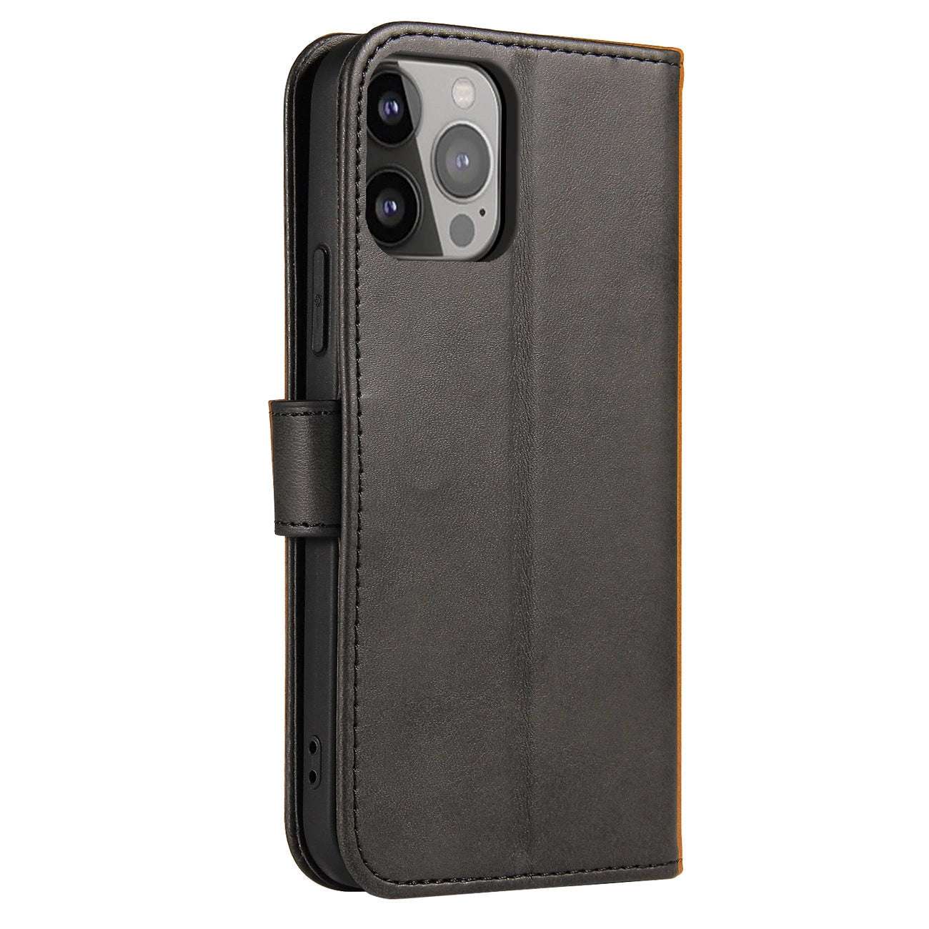 iPhone 15 Pro Magnet Flip Case | Black, Magnetic Protection - MIZO.at