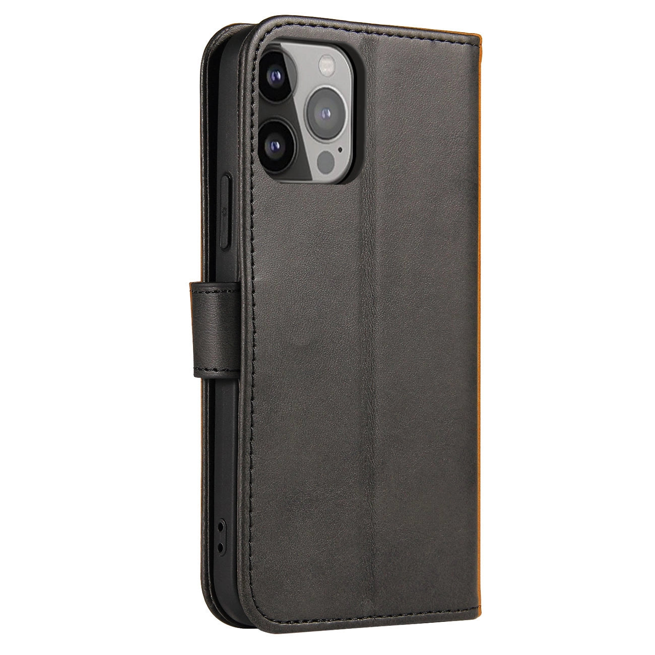 iPhone 15 Pro Max Magnet Flip Case | Black, Magnetic Protection - MIZO.at