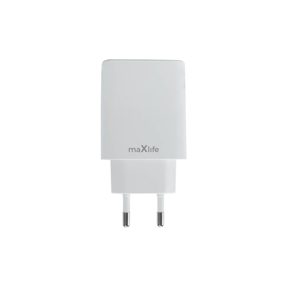 Maxlife USB-C Charger 20W | PD & QC Fast Charging White - MIZO.at