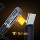 Joyroom S-CC100A6 Gaming USB-C Kabel 100W (90° Stecker) 1.2m Schwarz - MIZO.at