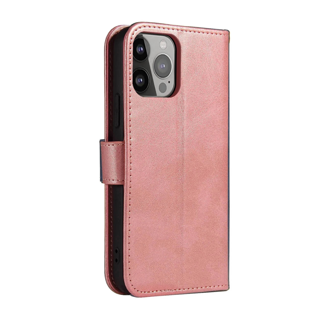 iPhone 15 Pro Magnet Flip Case | Pink, Magnetic Protection - MIZO.at