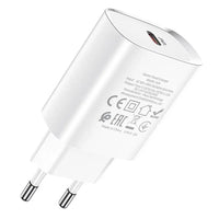 Hoco USB-C PD 20W N14 Schnellladegerät Weiß - MIZO.at