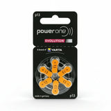 Power One Evolution VARTA 13 Hörgerätebatterien 6er Pack - MIZO.at