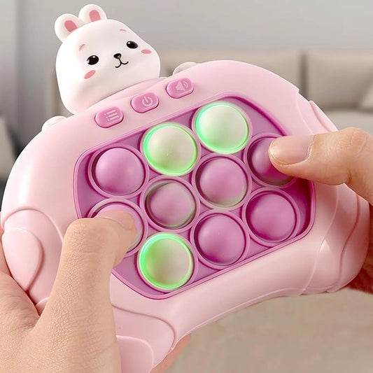 Pop It Arcade Game Bunny Rosa – Anti-Stress Fidget Spielzeug - MIZO.at