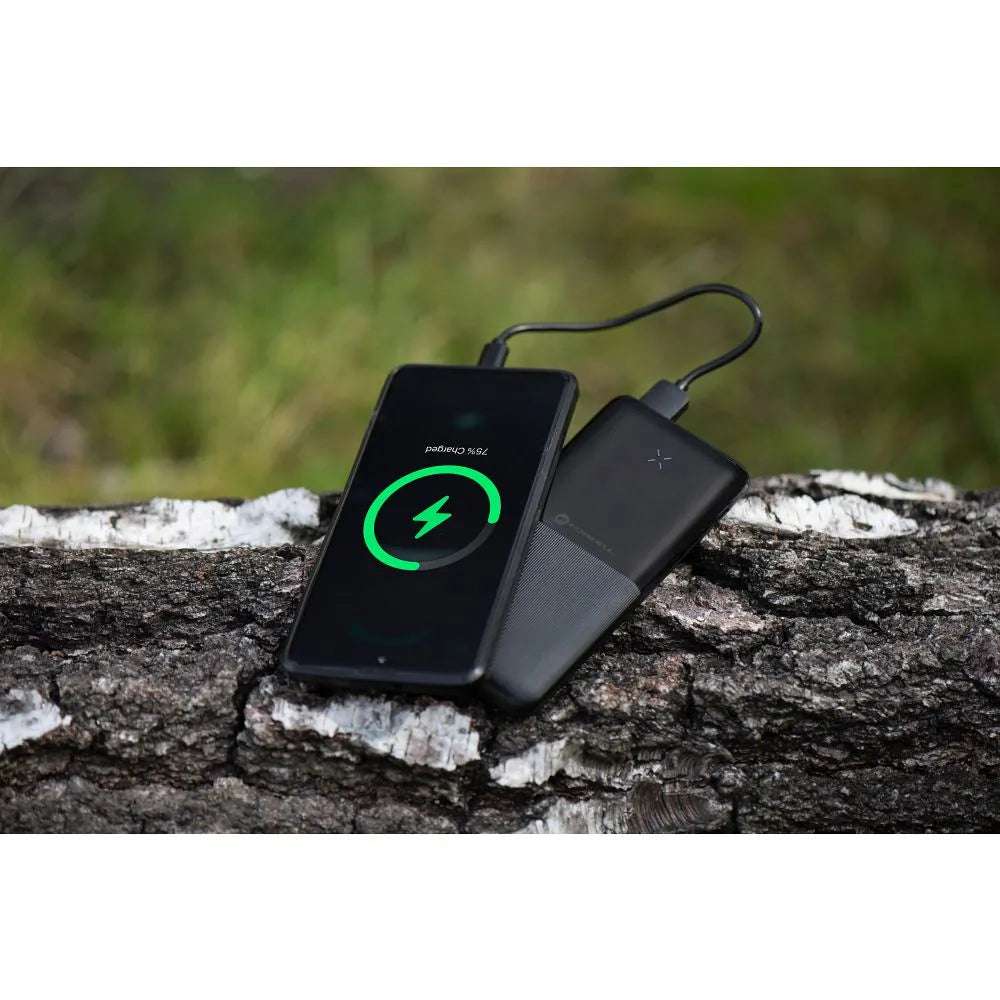 Forcell F-Energy S10K1 Power Bank | 10,000mAh Black Charger - MIZO.at
