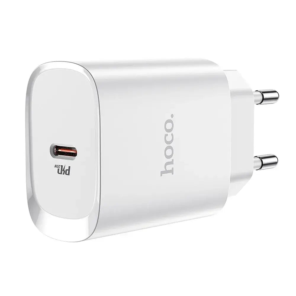 Hoco USB-C PD 20W N14 Schnellladegerät Weiß - MIZO.at