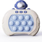 Pop It Arcade Game Astronaut Weiß – Anti-Stress Fidget Spielzeug - MIZO.at