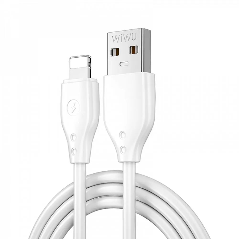Pioneer Series Lightning Data Cable | 2.4A, 1m, White - MIZO.at