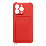 iPhone 12 Pro Card Wallet Rot – Airbag Armor Case - MIZO.at