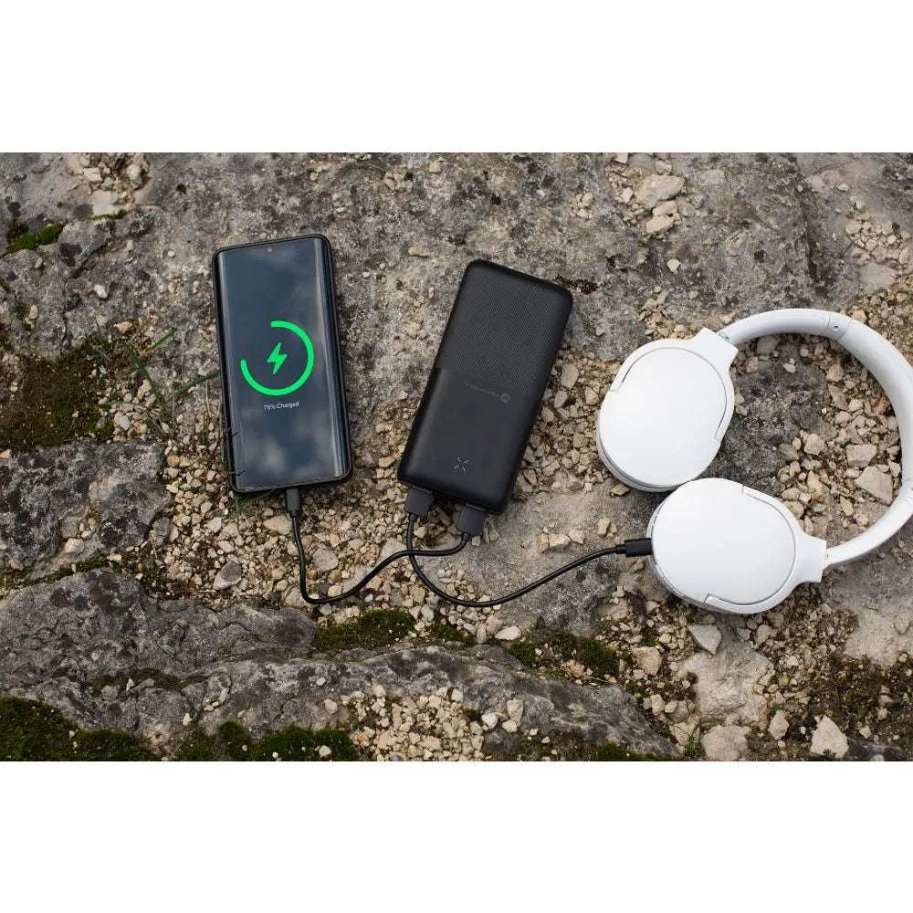 Forcell F-Energy S10K1 Power Bank | 10,000mAh Black Charger - MIZO.at