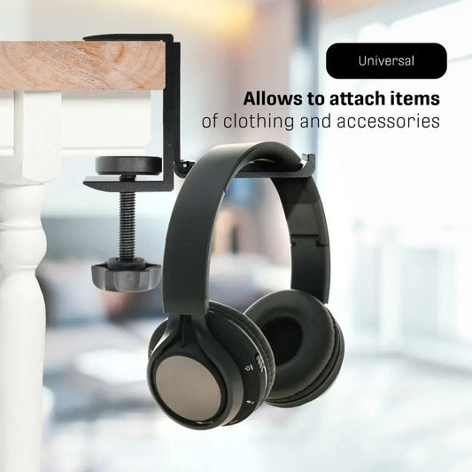 Universal Desk Holder Schwarz – Smartphone & Tablet Halterung - MIZO.at