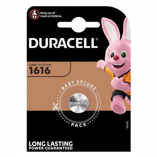 Duracell CR1616 Lithium Knopfzelle 3 V Einzelblister - MIZO.at