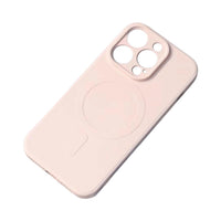 iPhone 14 Pro Max Silicone Case | Beige, MagSafe Compatible - MIZO.at