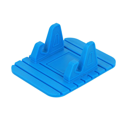 Universal Phone Stand Blau | Weiches Silikon, 120° Neigung - MIZO.at