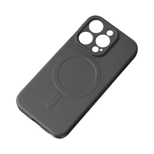 iPhone 14 Pro Max MagSafe Silikon Case Schwarz - MIZO.at