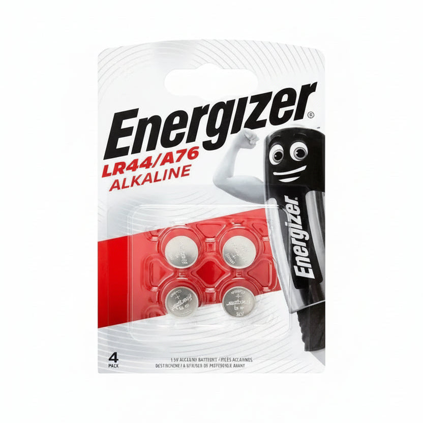Energizer G13/LR44 Alkaline Knopfzellen 4er Pack - MIZO.at
