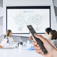 HOCO GM202 Wireless Laser Presenter Bluetooth Silver - MIZO.at