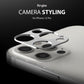iPhone 12 Pro Camera Protector | Silver | Aluminum Lens Guard - MIZO.at