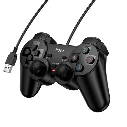 HOCO GA3 Fast Link Wired Gamepad PC Schwarz - MIZO.at