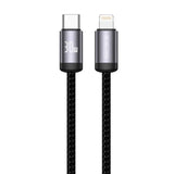 Jellico B27 USB-C zu Lightning PD Ladekabel 30W 1m Schwarz - MIZO.at