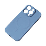 iPhone 15 Silikon Schutzhülle MagSafe Navyblau - MIZO.at