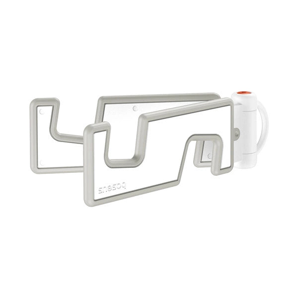 Baseus Portable Fold-Out Phone Stand | White | Adjustable & Compact - MIZO.at