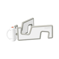 Baseus Portable Fold-Out Phone Stand | White | Adjustable & Compact - MIZO.at
