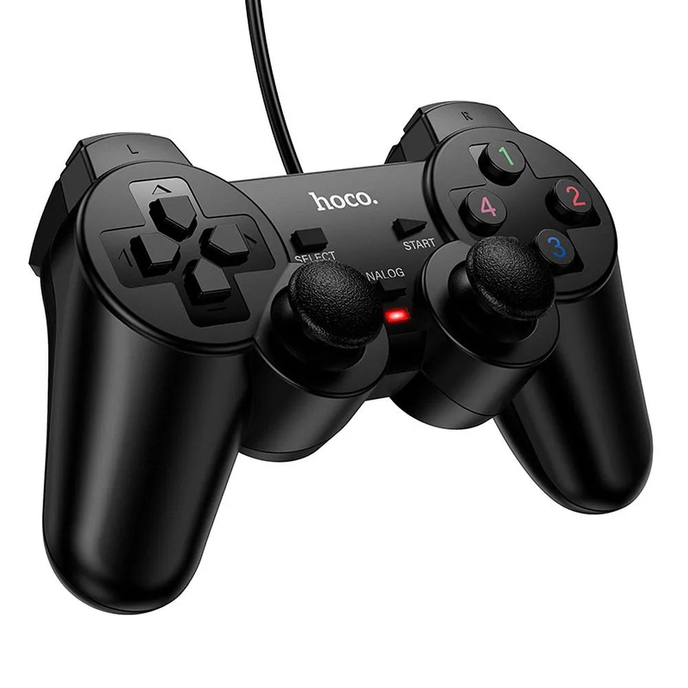 HOCO GA3 Fast Link Wired Gamepad PC Schwarz - MIZO.at
