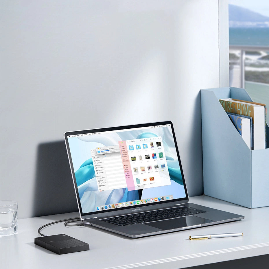 UGREEN USB-C to Micro USB-B 3.0 Cable | 1m Gray | Fast Data Transfer - MIZO.at