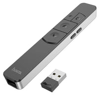 HOCO GM202 Wireless Laser Presenter Bluetooth Silver - MIZO.at