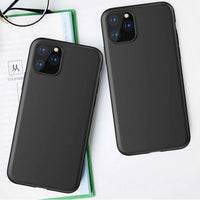 iPhone 15 Pro Soft Gel Cover | Black | Slim & Shockproof - MIZO.at