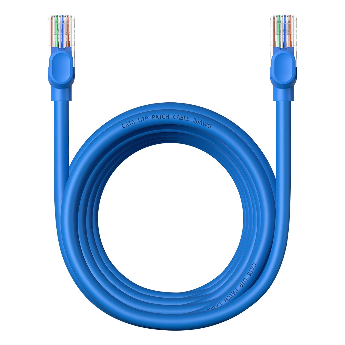 High Speed Cat 6 RJ-45 Ethernet Cable | 5m, Blue - MIZO.at