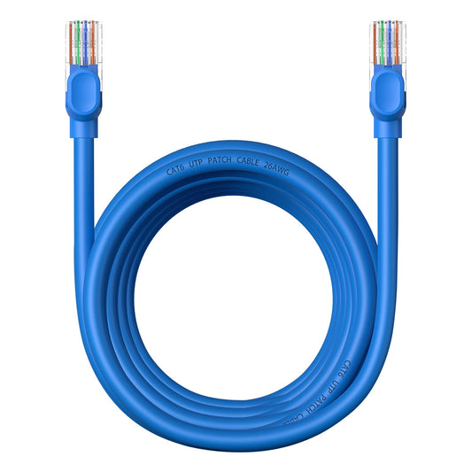 High Speed Cat 6 RJ-45 Ethernet Cable | 5m, Blue - MIZO.at