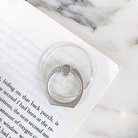 Circle Clear Ring Holder | Transparent Grip for Phones - MIZO.at